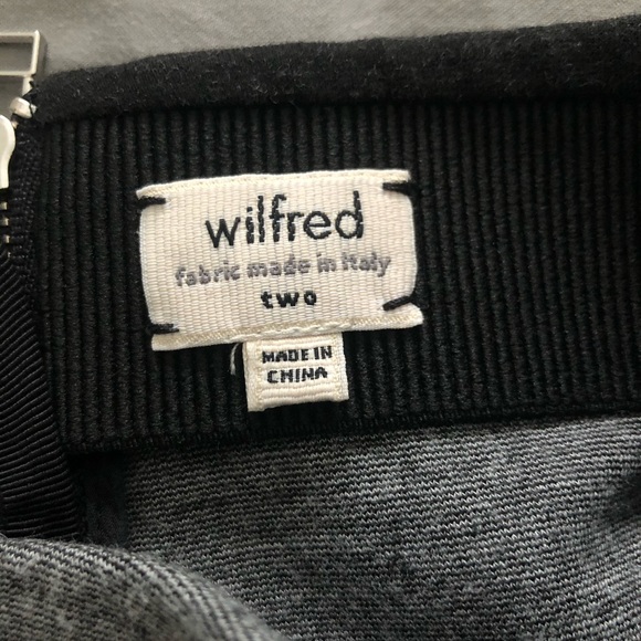 Two tone Wilfred mini skirt - Picture 3 of 3